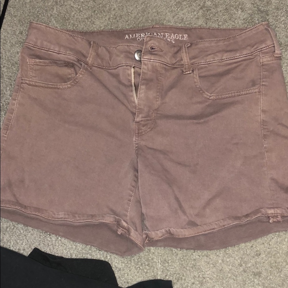 American eagle super stretch shorts